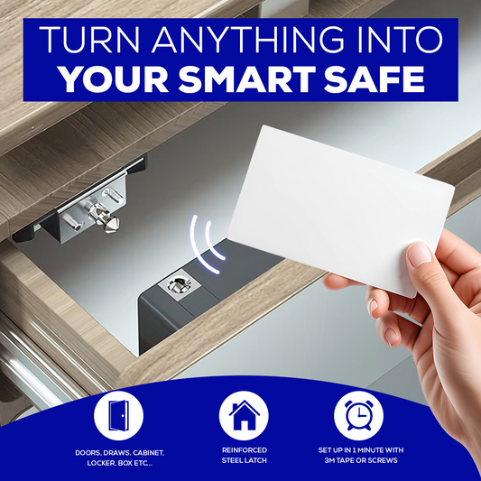 smart lock install for any door or furniture